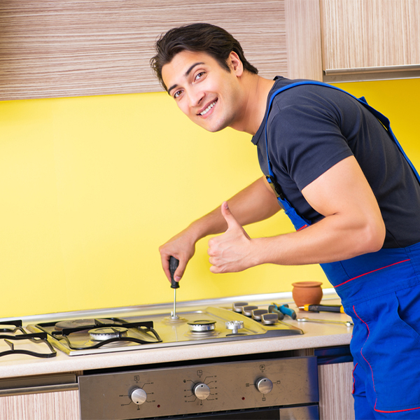 can you provide references from satisfied stove repair customers in Broadway Ohio